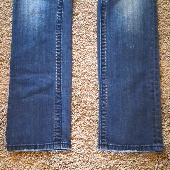 EUC MISS ME Size 28 Straight Blue Jeans - Picture 12 of 15